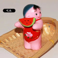 Eating watermelon standing up - Childlike Fun Series Ornament