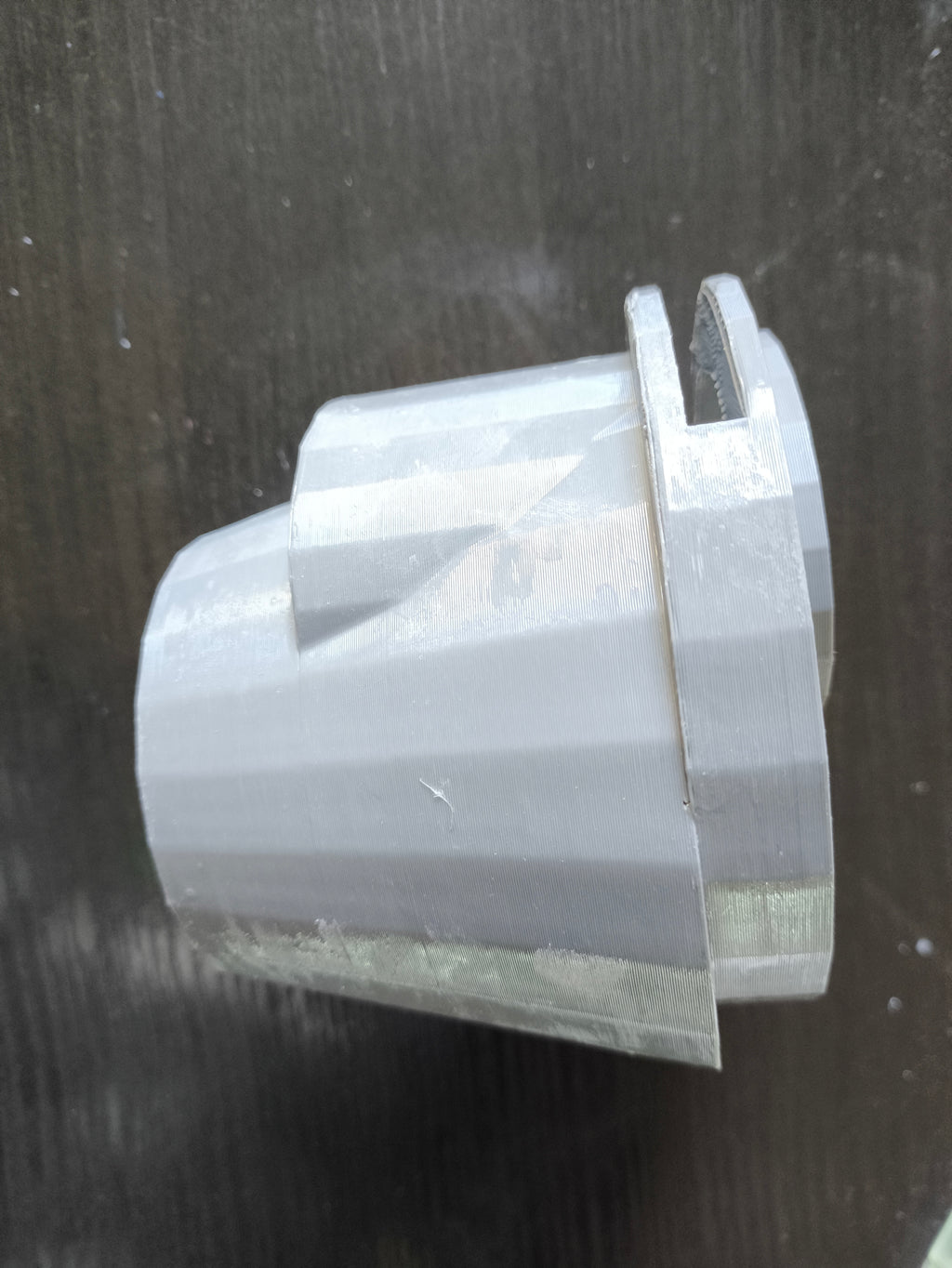 Brutalist Spaceship Planter